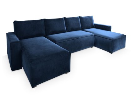 DENIM kék ágyazható kanapé