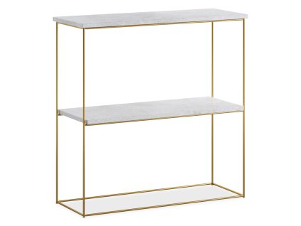 TONI arany-szürke konzolasztal