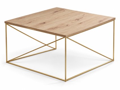 NELIA artisan tölgy kisasztal