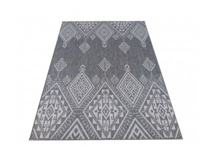 Szürke kétoldalas modern ZARA 13 szőnyeg