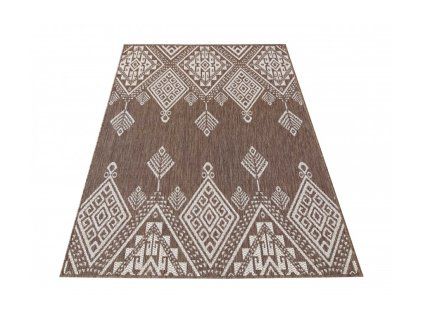 Barna kétoldalas modern ZARA 13 szőnyeg