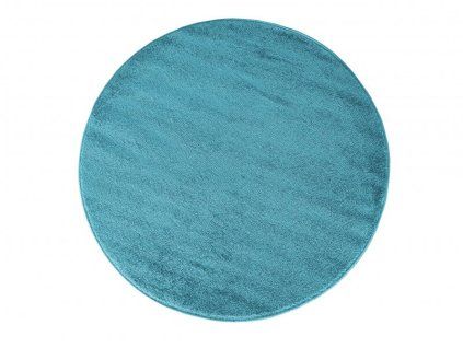 LORA BLUE kerek szőnyeg - kék