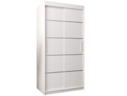 ALYXIA ruhásszekrény 100/120 - fehér