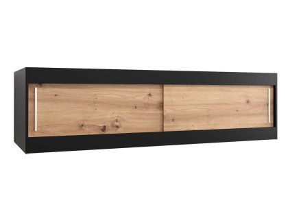 Felépítmény a 180/200 szekrényekhez - fekete/artisan tölgy