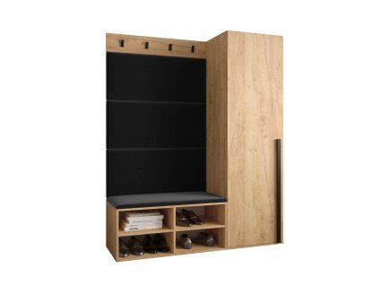 MIRO II előszobafal - arany craft tölgy