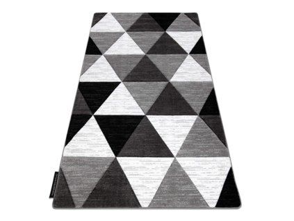 Fekete-fehér geometrikus TRIANGELL szőnyeg
