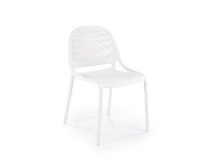 K532 fehér modern műanyag kerti szék