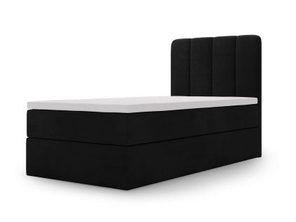 MAGIC MINI fekete boxspring ágy 100x200