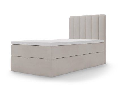 LAMELLA MINI bézs boxspring ágy 100x200