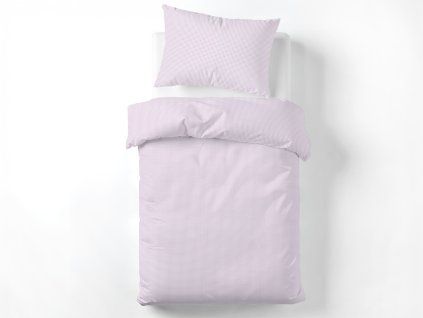 Pamut ágyneműhuzat Soft Grid Rose