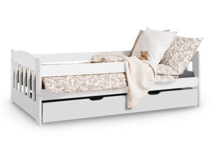 Fenyő ágy Stas tárolóval