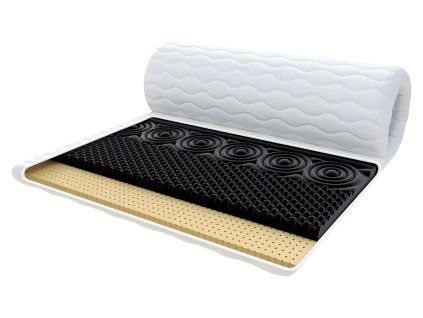 Latexos fedőmatrac Nero 120x200