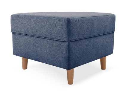LOFT kék kárpitozott lábtartó