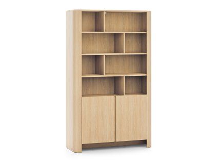 BORI KG103 tölgy könyvespolc