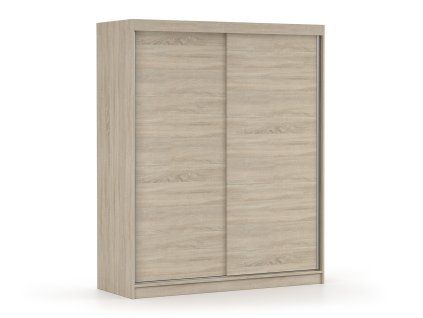 BONAIR sonoma tölgy ruhásszekrény 160x195x61