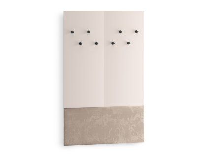 VOCO tölgy/kasmír széles fali fogas panel