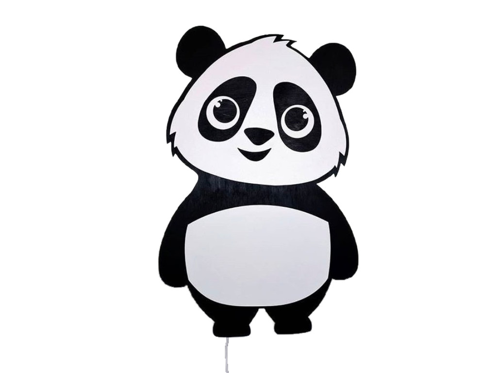 WW WW PANDA fa LED gyereklámpa