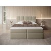 MASSIMO kárpitozott boxspring ágy 160x200 - bézs