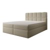 MASSIMO kárpitozott boxspring ágy 160x200 - bézs