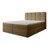MASSIMO kárpitozott boxspring ágy 180x200 - barna