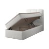 MASSIMO boxspring ágy 90x200 kárpitozott fejtámlával