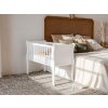 CRIB NOBLE retro kiságy fehér színben