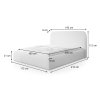 Rozmery postele Metan 160x200