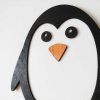 lampka pingwin led lampa dla dzieci drewniana