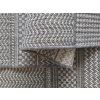 ZARA 12 Grey kétoldalas szőtt szőnyeg - szürke