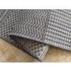 ZARA 12 Grey kétoldalas szőtt szőnyeg - szürke