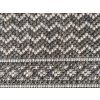 ZARA 12 Grey kétoldalas szőtt szőnyeg - szürke