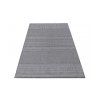 ZARA 12 Grey kétoldalas szőtt szőnyeg - szürke