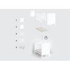 MODERN Cot kiságy 120x60