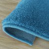LORA BLUE kerek szőnyeg - kék