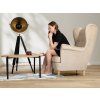 Elegáns füles fotel modern vonalakkal