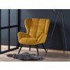 TYRION füles fotel - sárga