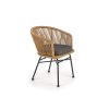 Rattan kerti fotel K400