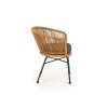 Rattan kerti fotel K400