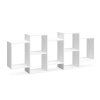 NIOLL fehér fali könyvespolc
