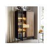 SENTO WTSZ104 magas fekete vitrin