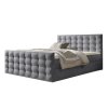 CALVANI szürke boxspring franciaágy