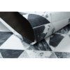 Szürke-fehér Patchwork szőnyeg