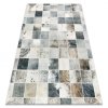 Szürke-bézs patchwork szőnyeg André