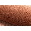 Terrakotta kerek szőnyeg Softy