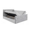 MONTANA krémszínű ágyneműtartós boxspring ágy