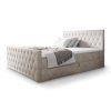 MONTANA krémszínű boxspring franciaágy