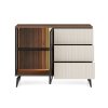 VICI háromfiókos komód - kasmír/dió