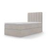 LAMELLA MINI bézs boxspring ágy 100x200