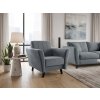 Retro Orchy fotel a nappaliban