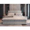 SAMANA szürke boxspring ágy 160x200 a hálószobába